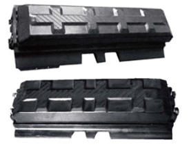 Clip-on Rubber Pad for Excavators