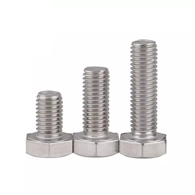 Best Price Fasteners DIN933 DIN931 A2 A4 Stainless Steel 304 Hex Head Bolts Nuts