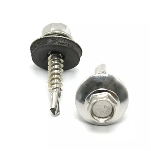 Hardware Fasteners DIN7504 Stainless Steel Hex Head Self Drilling Screw