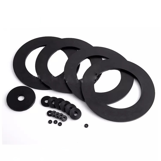Round Shape Rubber Gasket Silicone NBR FKM EPDM Rubber Sealing Gaskets