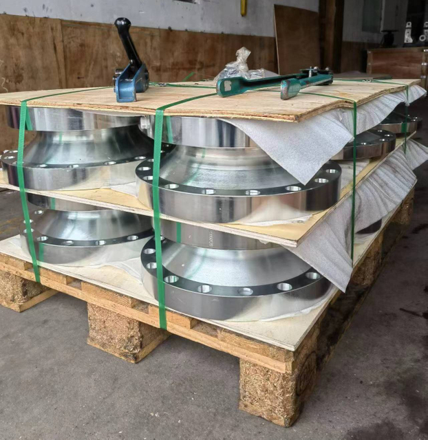 125kgs Heavy Zinc Plated Customized Machining Steel Flange for Flow Control System