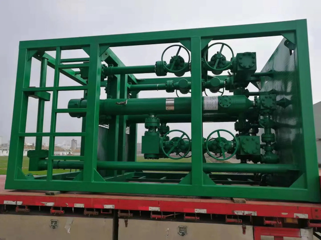 Sand filter system for Oil and Gas field