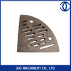 High Manganese Cheek Plate Side Guard Crusher Spare Parts
