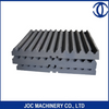 Cast Manganese/Chrome Steel Jaw Plates for Jaw Crusher Machine