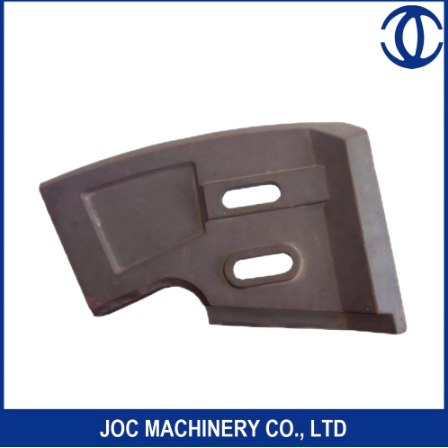 Cast Manganese/Chrome Steel Jaw Plates for Jaw Crusher Machine