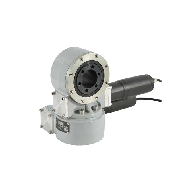 Dual Axis Slewing Drive with 24VDC Motor for Antenna Dish