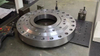 125kgs Heavy Zinc Plated Customized Machining Steel Flange for Flow Control System