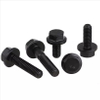 High Strength Carbon Steel Grade 4.8 8.8 10.9 12.8 Din6921 Zinc Plated Black Hex Head Serrated Flange Bolt
