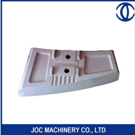 Cast Manganese/Chrome Steel Jaw Plates for Jaw Crusher Machine
