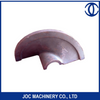 High Manganese Cheek Plate Side Guard Crusher Spare Parts