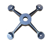 Stainless Steel Canopy Spiders/Four-Arm Glass Wall Spider