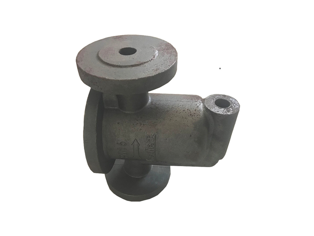 Pipe Fitting Part by Ductile Iron with Molding Line Casting
