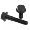 High Strength Carbon Steel Grade 4.8 8.8 10.9 12.8 Din6921 Zinc Plated Black Hex Head Serrated Flange Bolt