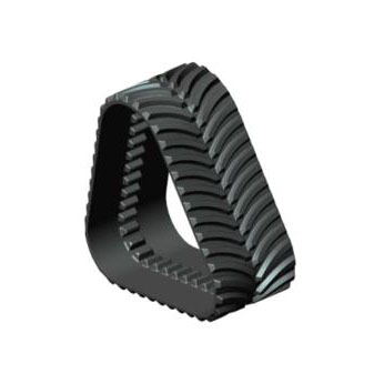 Agricultural Machinery Rubber Tracks in Field