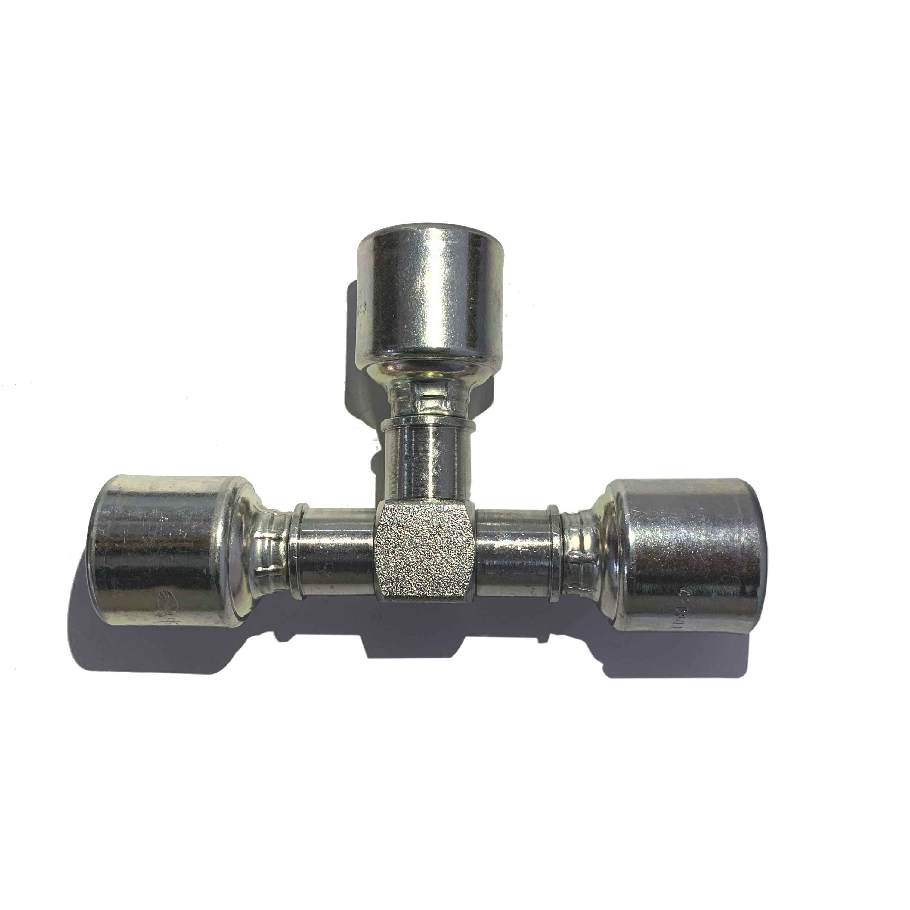 Measuring hydraulic fitting threads with professional tools